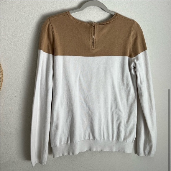 Anne Klein Colorblock Sweater Large - Picture 4 of 4